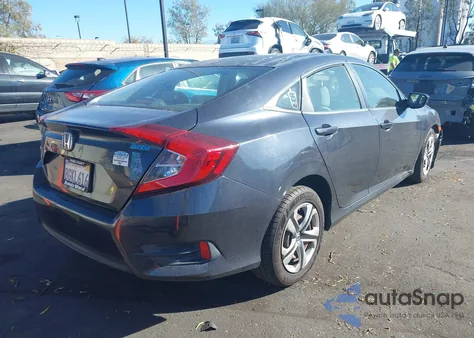 2018 Honda Civic Lx из США, поврежденный, VIN 2HGFC2F59JH610932